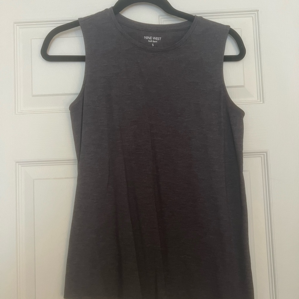Nine West Charcoal tank top